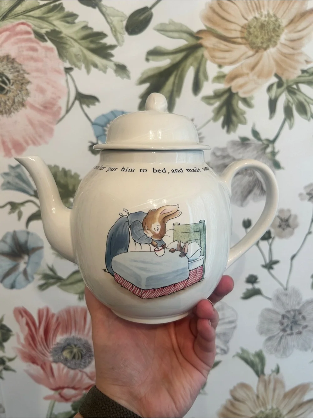 Wedgwood Peter Rabbit Teapot, Beatrix Potter Decor